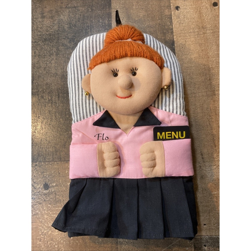 Ritz Kitchen Friends "Flo" Waitress Novelty Oven Mitt 3D Vintage Decorative 1994